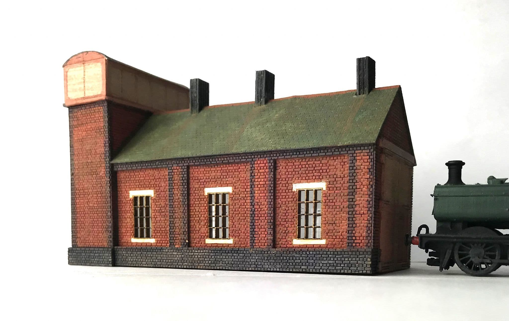 Arch Laser ALTT120 024 Tetbury G W R Engine Shed Kit