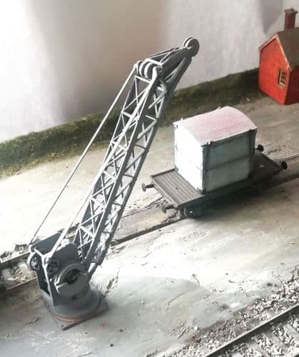 Arch Laser ALTT120   032 TT 1:120 GWR 6-Ton Yard Crane Kit