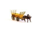 Arch Laser N Scale Devon Farm Cart Kit + 3D Printed Horse (unpainted)