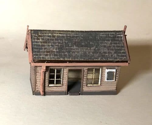Arch Laser N Scale GWR Platform Shelter 'Williton' Kit