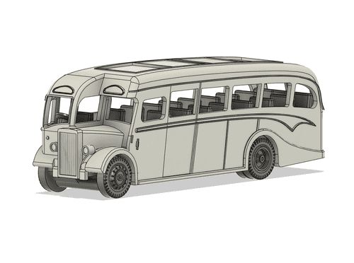 Arch Laser TT:120 1940/50 Half Cab Bus/Coach