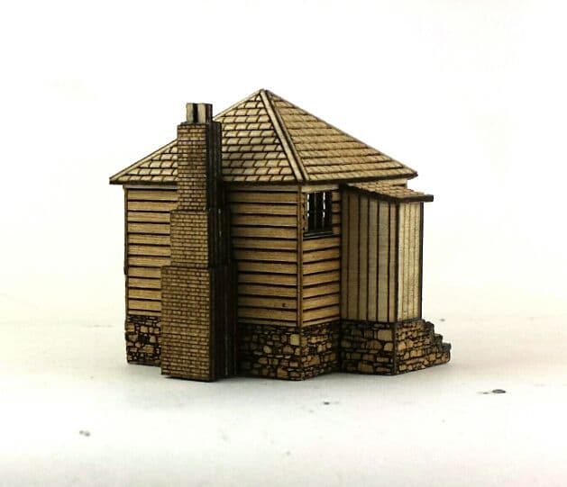 ARCHN0015 Arch Laser LSWR Signal Box based on Bideford N Gauge