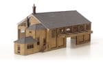 ARCHN0023 Arch Laser : Large Goods Shed based on Tetbury (GWR) N Gauge