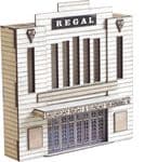 ARCHN0038 Arch Laser N Scale Art Deco Low Relief Cinema Kit