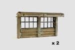 ARCHN0044 Pre-Cast Concrete Bus Stop & Shelter Kits (Pair)