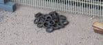 ARCHN0063 Arch Laser : N Gauge Tyres ( x 40)