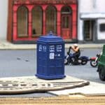 ARCHN062 Arch Laser : N Gauge Police Box (1)