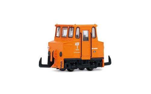 Arnold 2639 Scale: 1:160, N DR ASF Orange/Black Diesel Shunting Tractor IV