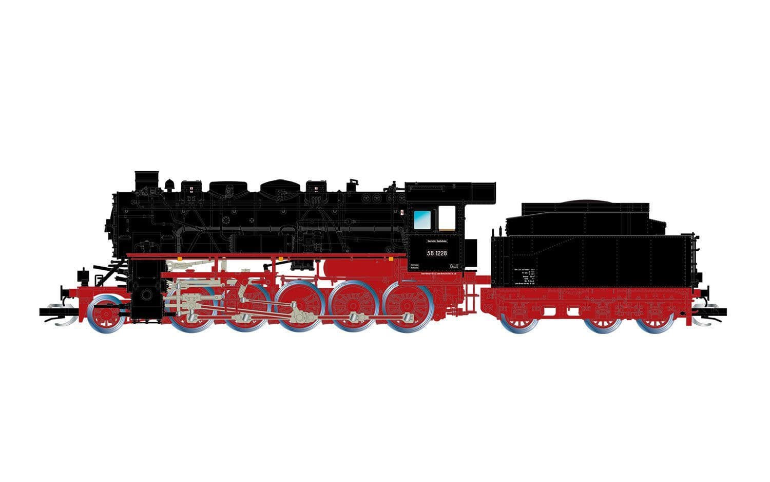 SPUR TT LOKOMOTIVE BR 56 der DR von BTTB/Zeuke 56-2719 - Geprüft EUR 45 SPUR TT LOKOMOTIVE BR 56 der DR von BTTB/Zeuke 56-2719 - Geprüft EUR 45