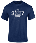 Class 37 Train T-Shirt – Minimalist Railway Graphic Tee for Train Enthusiasts