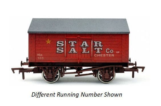 Dapol 4F-018-032 Scale 1 76 OO Salt Van Star 107 Weathered