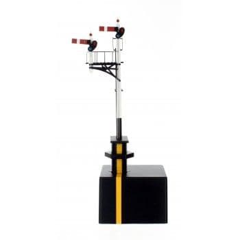 Dapol 4L-001-006 Junction Signal GWR Lt hand with two arms, shorter post to Lt