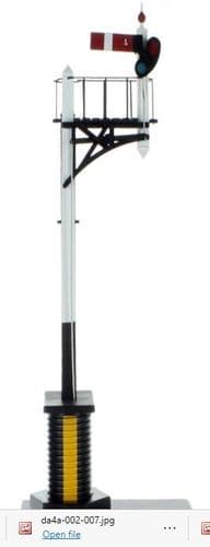 Dapol 4L-001-007 GWR Bracket Right Hand 1 Arm Signal