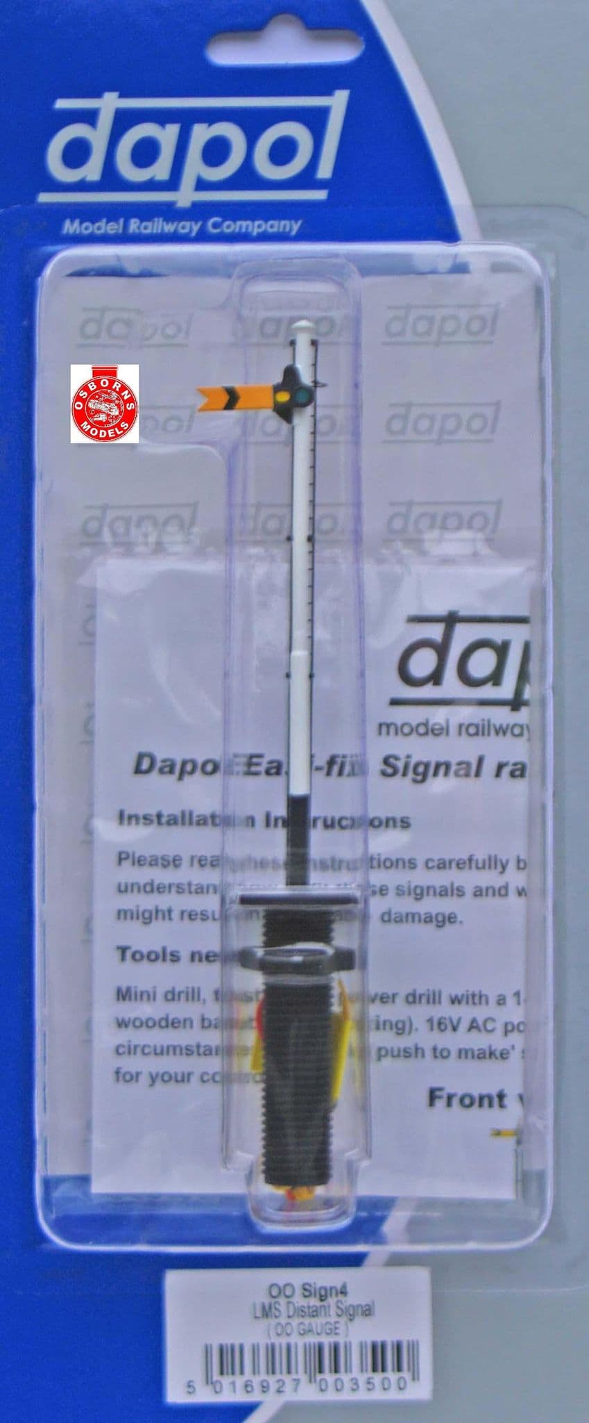 Dapol 4L002002 LMS SIGNAL Distant MOTORISED OO