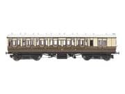 Dapol 4P-020-101   GWR Toplight M/Line City Lined Chocolate & Cream Third Brake 3749