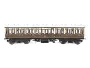 Dapol 4P-020-112      GWR Toplight M/Line City Lined Chocolate & Cream All Third 3904