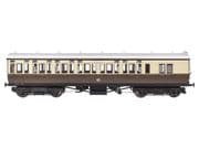 Dapol 4P-020-201      GWR Toplight M/Line City Twin City Chocolate & Cream Third Brake 3751