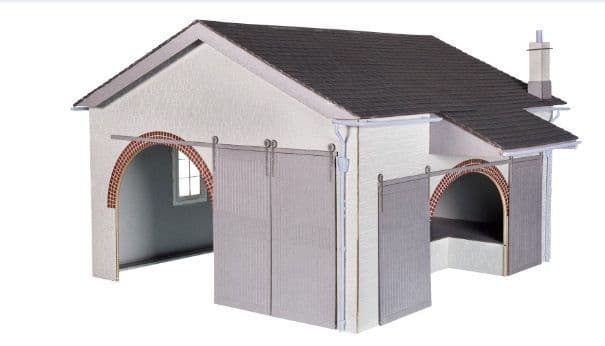 Kitmaster Genesis L&SWR Station Building (E Budleigh) Kit Dapol 7B 004 001 | Gaugemaster - Foto 2