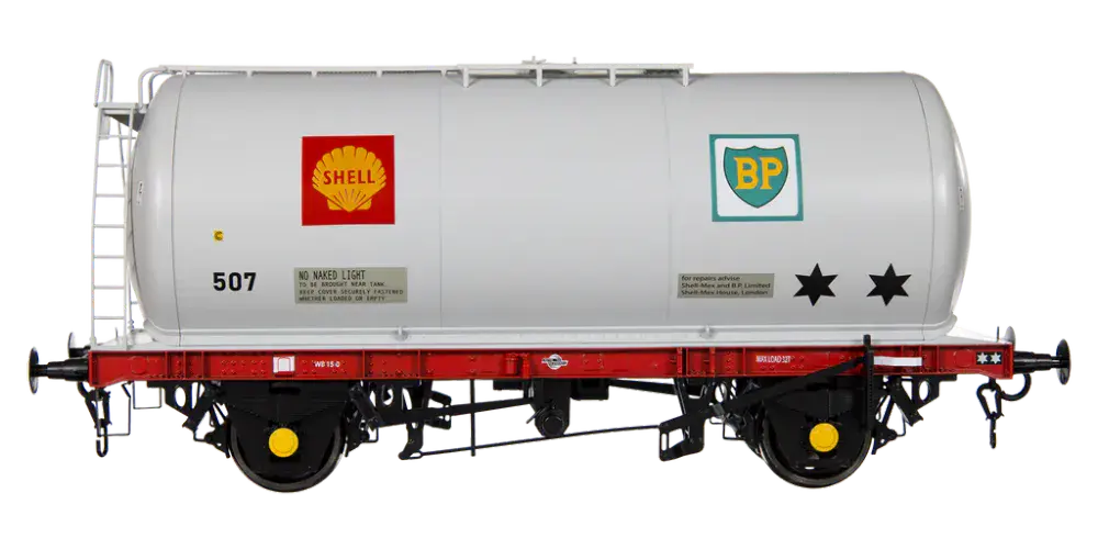 Dapol 7F-064-004 Scale 1 43 O 45t TTA Tank Wagon Shell BP Grey/Red 507