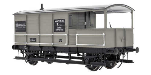 Dapol 7F-300-006       GWR Toad Brake Van BR Grey W68673 Diagram AA20