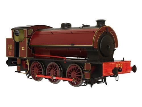 Dapol 7S-094-008D J94/Austerity United Steel Lined Red No 22 (DCC Fitted)