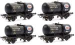 Dapol C036 - OO 20T Tanker Esso Kit (Pack of 4))