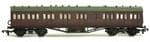 Dapol C099C 57ft Stanier Non Corridor Comp. BR Lined Maroon (Kit)