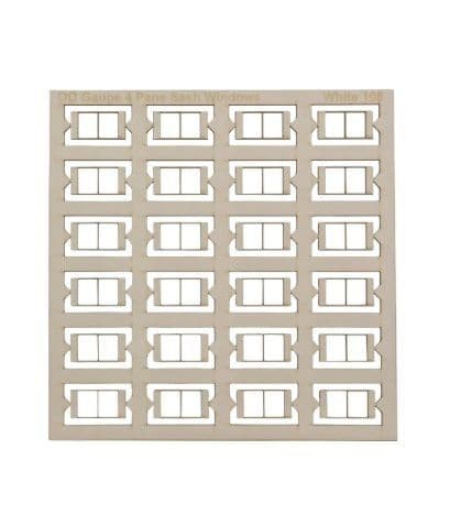 Dapol Kitmaster 4C-001-003 OO Gauge 4 Pane Sash Windows