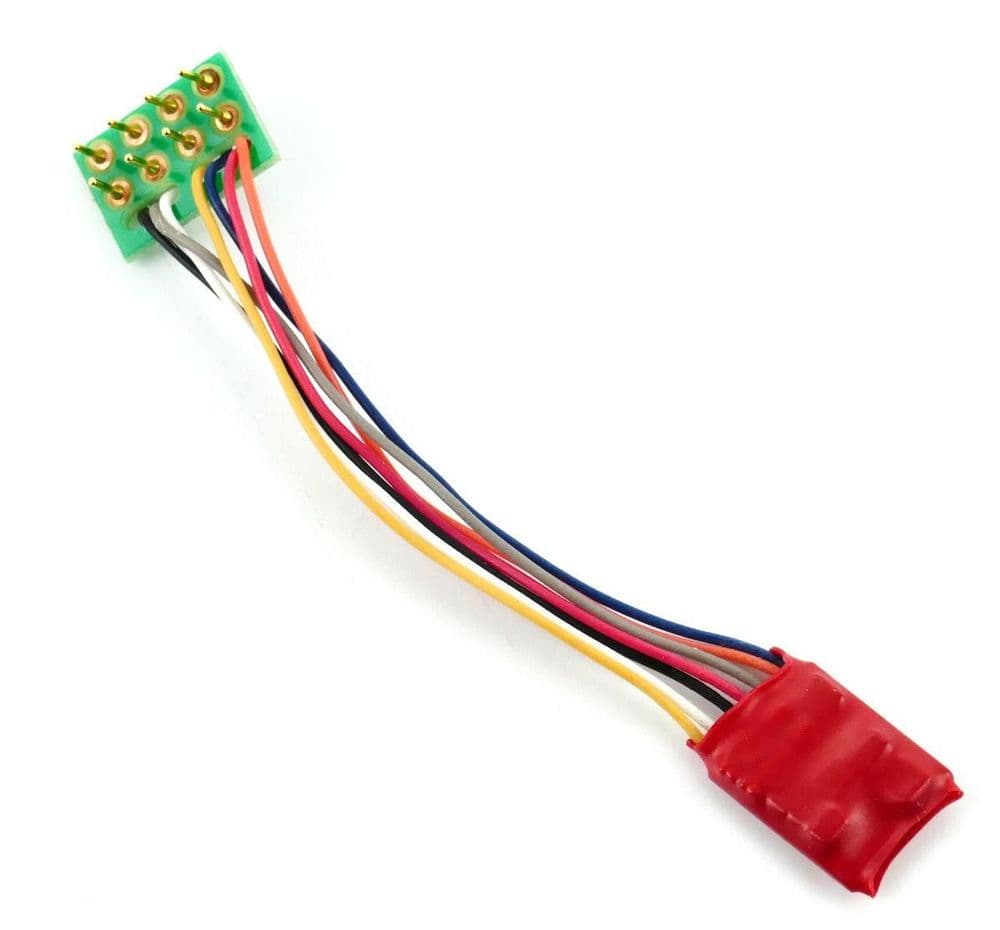 Small Newmax Decoder DCC92 Scale Multi Ruby Series 2fn Small DCC Decoder 8 Pin
