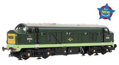 E84516 Class 23 'Baby Deltic' Headcode Box D5900 BR Green (Small Yellow Panels)