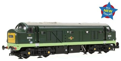 E84517 Class 23 'Baby Deltic' Headcode Box D5905 BR Green (Small Yellow Panels)