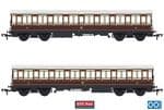 E86029 EFE 54ft non-Corridor Third Caledonian Railway Plum & Off-White