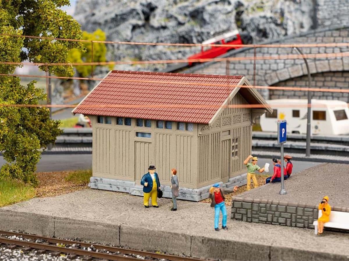 Faller 120307 Scale 1 87 HO Toilet Building Kit II