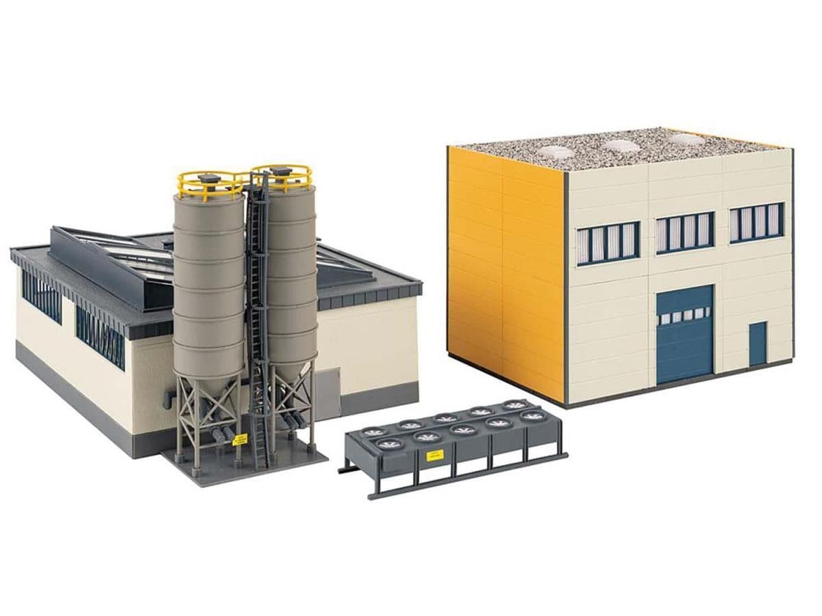 Faller 130143 Scale 1 87 HO Plastic Processing Factory Kit IV