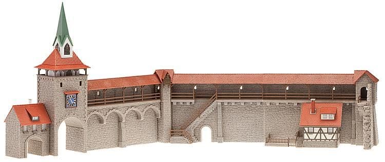 Faller 130401 HO Scale Old Town Wall Set Era I