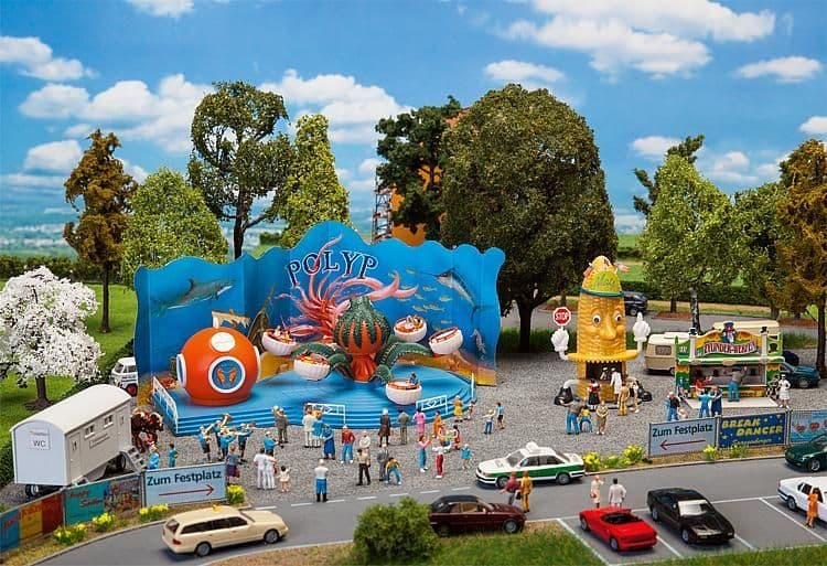 Faller 140341 County Fairground Set with Octopus Ride V