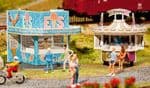 Faller 140442 HO Scale Fairground Refreshment Stalls (2)