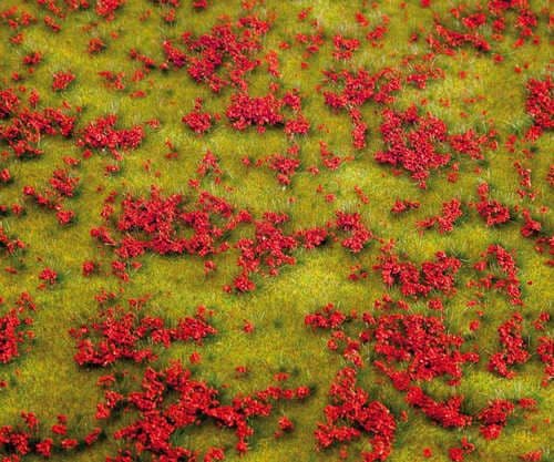 Faller 180460  PREMIUM Landscape Flowering Meadow - Red