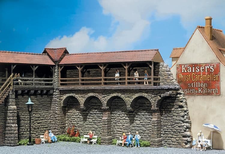 オールドタウン ウォールセット(Faller N 232355) オールドタウン