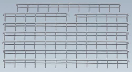 Faller 272404 N Scale Iron Railing