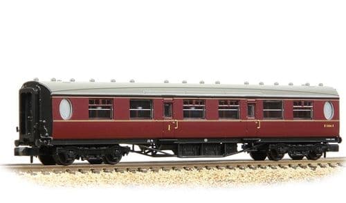 Farish 376-227A LNER Thompson Composite Corridor BR Maroon