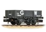 Farish 377-475B  5 Plank China Clay Wagon GWR Grey (1)