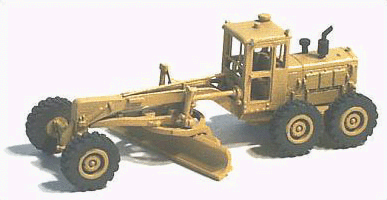 GHQ 53005 Construction Equipment (Unpainted Metal Kit) -- 120 Road Grader/Scraper