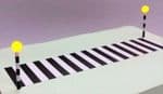 GM380 OO Scale Zebra Crossing Set
