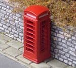 GM461 Scale: 1:76, OO *Telephone Box (Pre-Built)