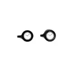 GM466 Scale: OO Fordhampton Wall Mounted Clocks 2pcs (Lit)