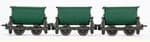 GR333 Peco  OO9 Hudson ‘Rugga’ V-skips 3 pack Green