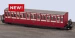 GR602A  Peco  FR Short 'Bowsider' Coach - Red & Cream No.17