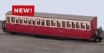 GR602B Peco  FR Short 'Bowsider' Coach - Red & Cream No.18