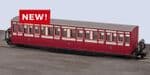 GR622B Peco  FR Long 'Bowsider' Coach - Red & Cream No.20
